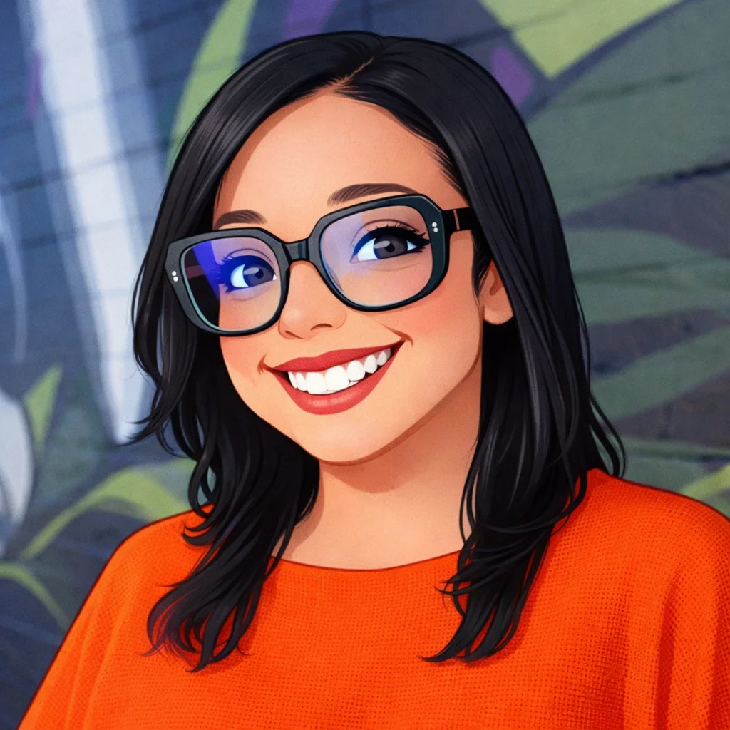 Krishma Trejo — portrait with glasses