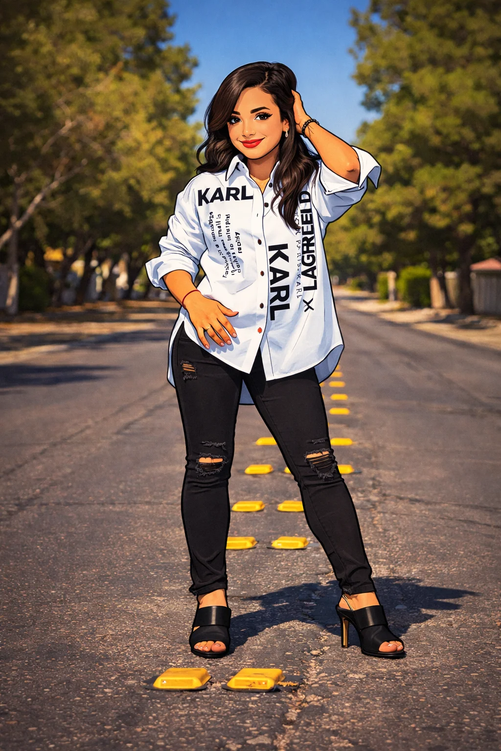 Krishma Trejo — full body portrait